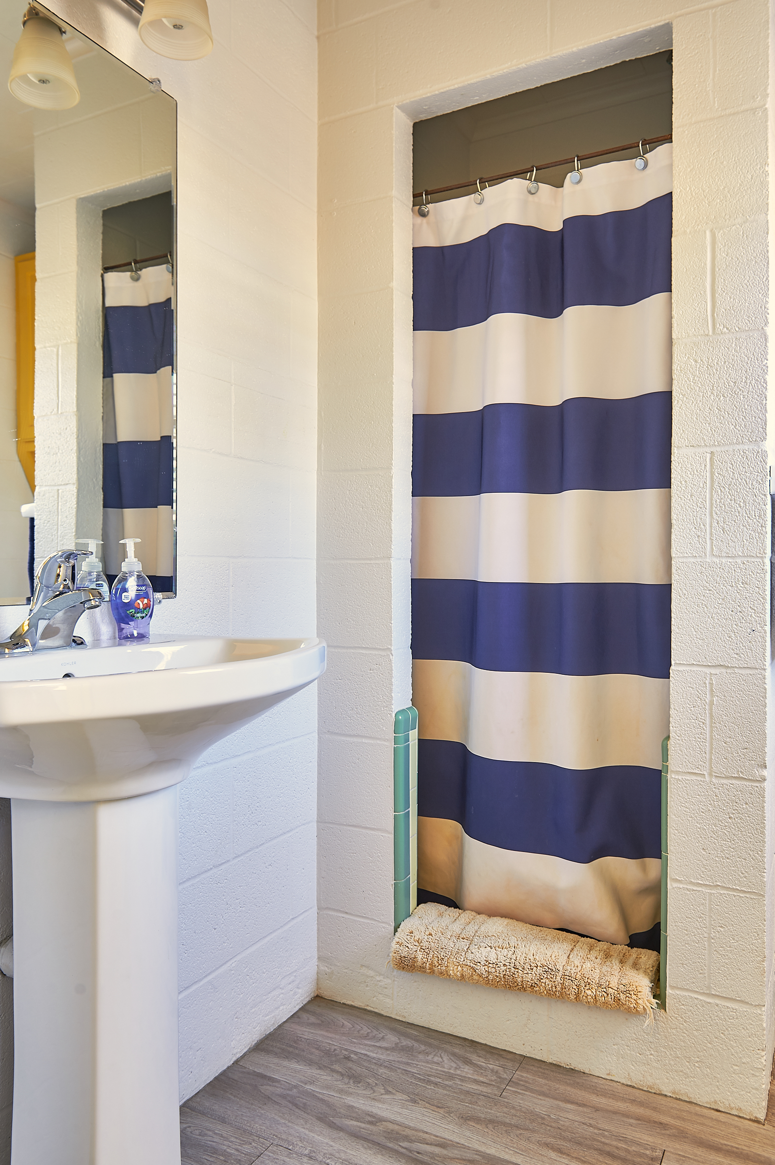 Bluebonnet Cabin Lavatory and Shower